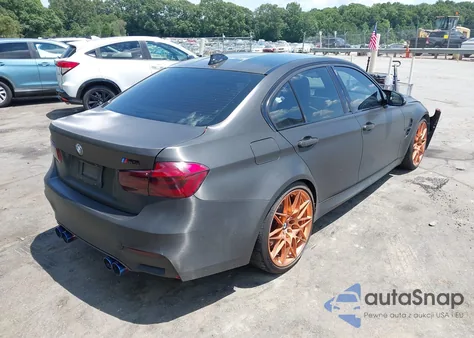 2016 BMW M3 z USA, uszkodzony, nr VIN WBS8M9C55G5D30129